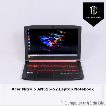 Acer Nitro AN515-52 Intel Core i5-8300H 16GB DDR4 RAM 512GB NVMe