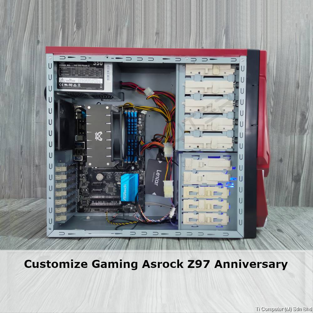Customize Gaming Asrock Z97 Anniversary Intel Core i5-4590 3.3GHz