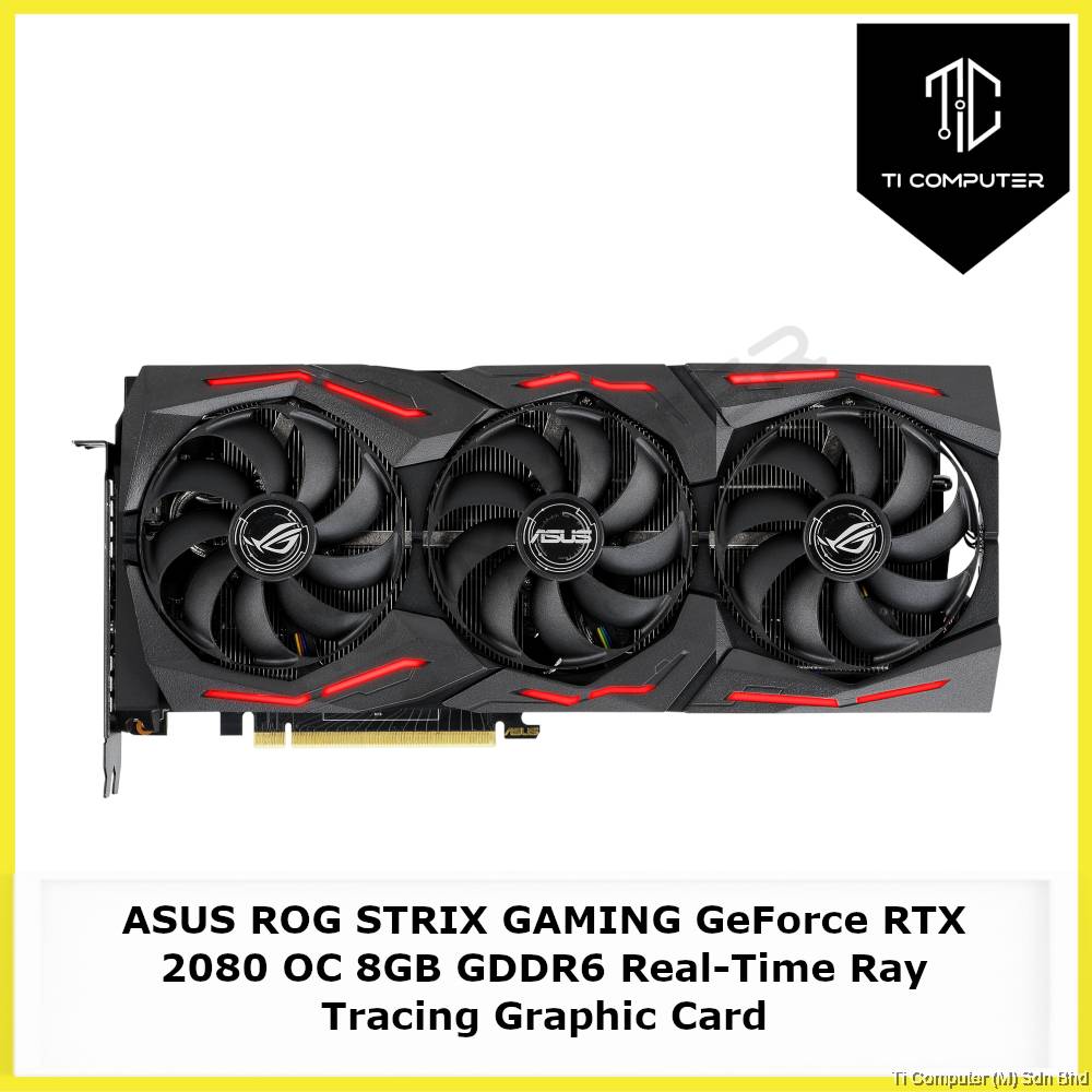 ASUS ROG STRIX GAMING GeForce RTX 2080 OC 8GB GDDR6 Real-Time Ray