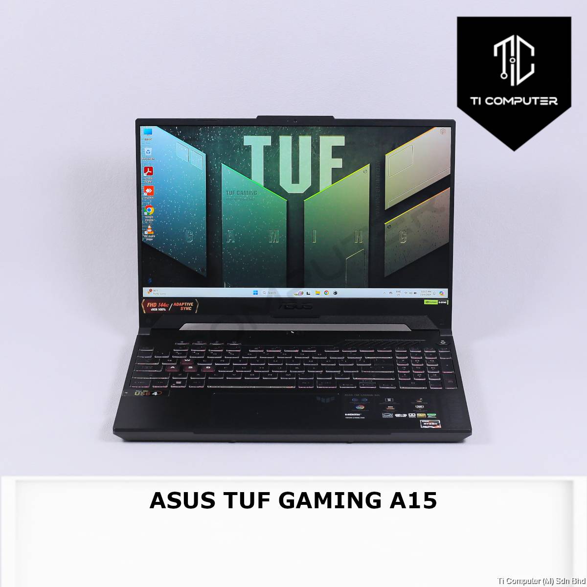 ASUS TUF GAMING A15 FA507N 144Hz AMD R7 7735HS with Radeon Graphic