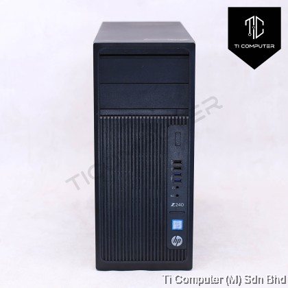HP Z240 TWR Workstation Intel Xeon E3-1245v5 8GB DDR4 RAM