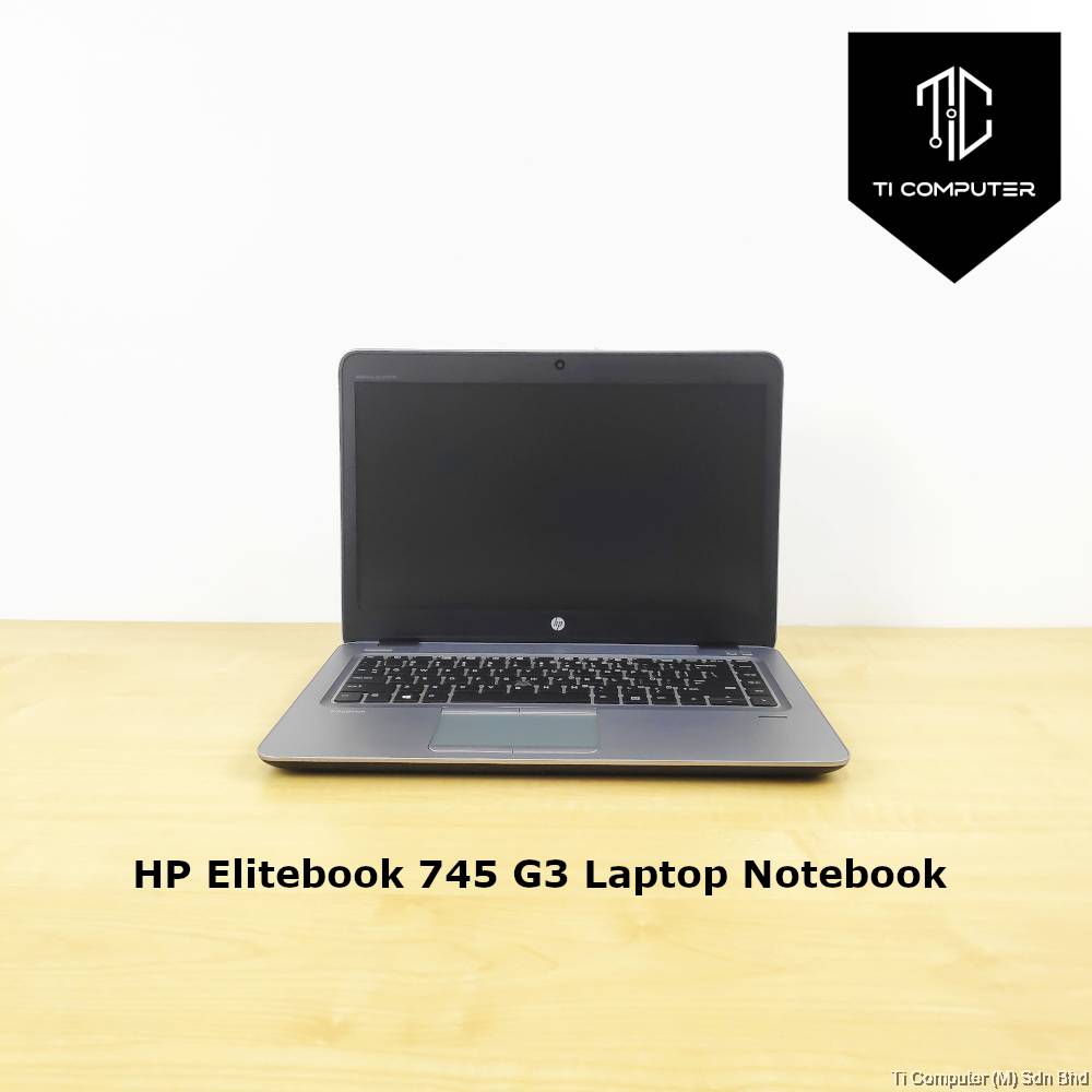 HP Elitebook 745 G3 AMD Pro A10-8700B R6 8GB RAM 120GB SSD Laptop