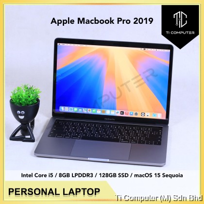 Apple Macbook Pro 2019 13inch A2159 with Touch Bar Intel i5 Apple Macbook Pro 2019 13inch A2159 with Touch Bar Intel i5