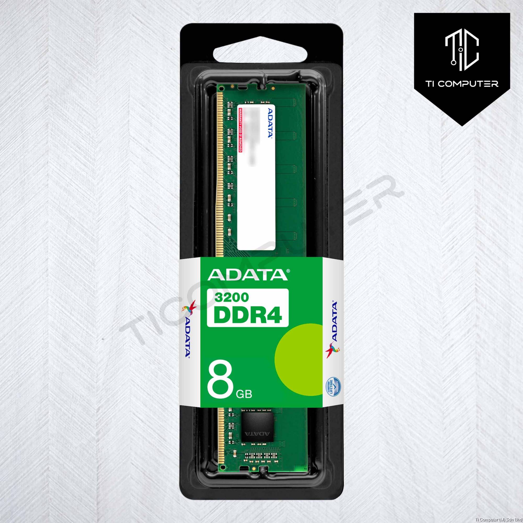 Ram Adata 8gb Ddr4 3200 ADATA AD4U32008G22-SGN 8GB DDR4 3200MHz