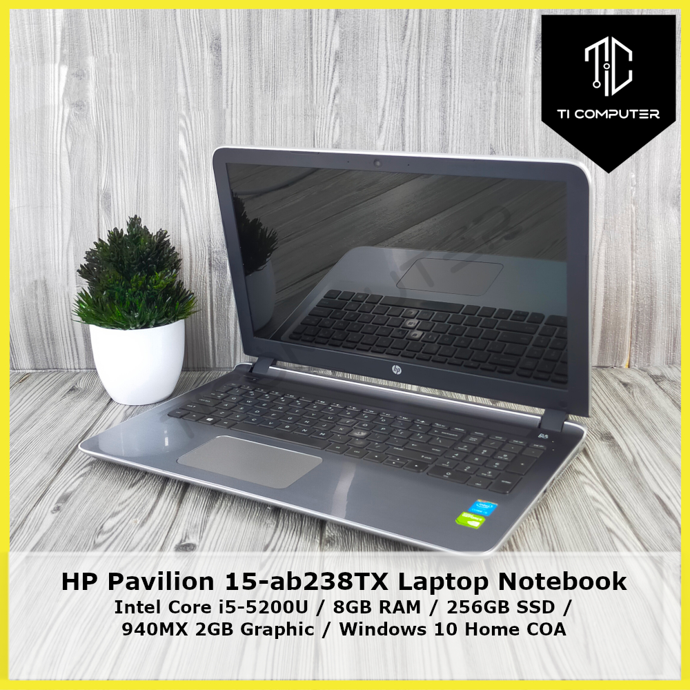 HP Pavilion 15-ab238TX Intel Core i5-5200U 8GB RAM 256GB SSD