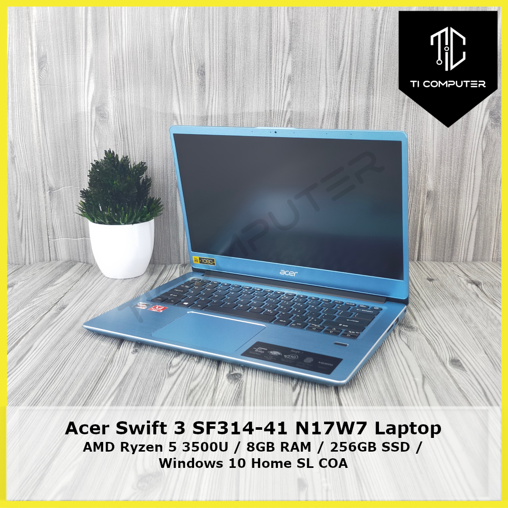 Acer Swift SF314-41 N17W7 AMD Ryzen 3500U 8GB RAM 256GB SSD 14