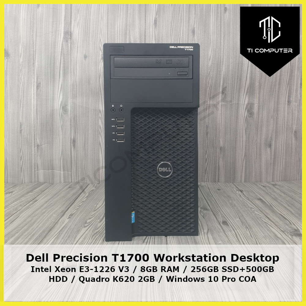 Dell Precision T1700 Workstation Intel Xeon E3-1226 V3 3.3