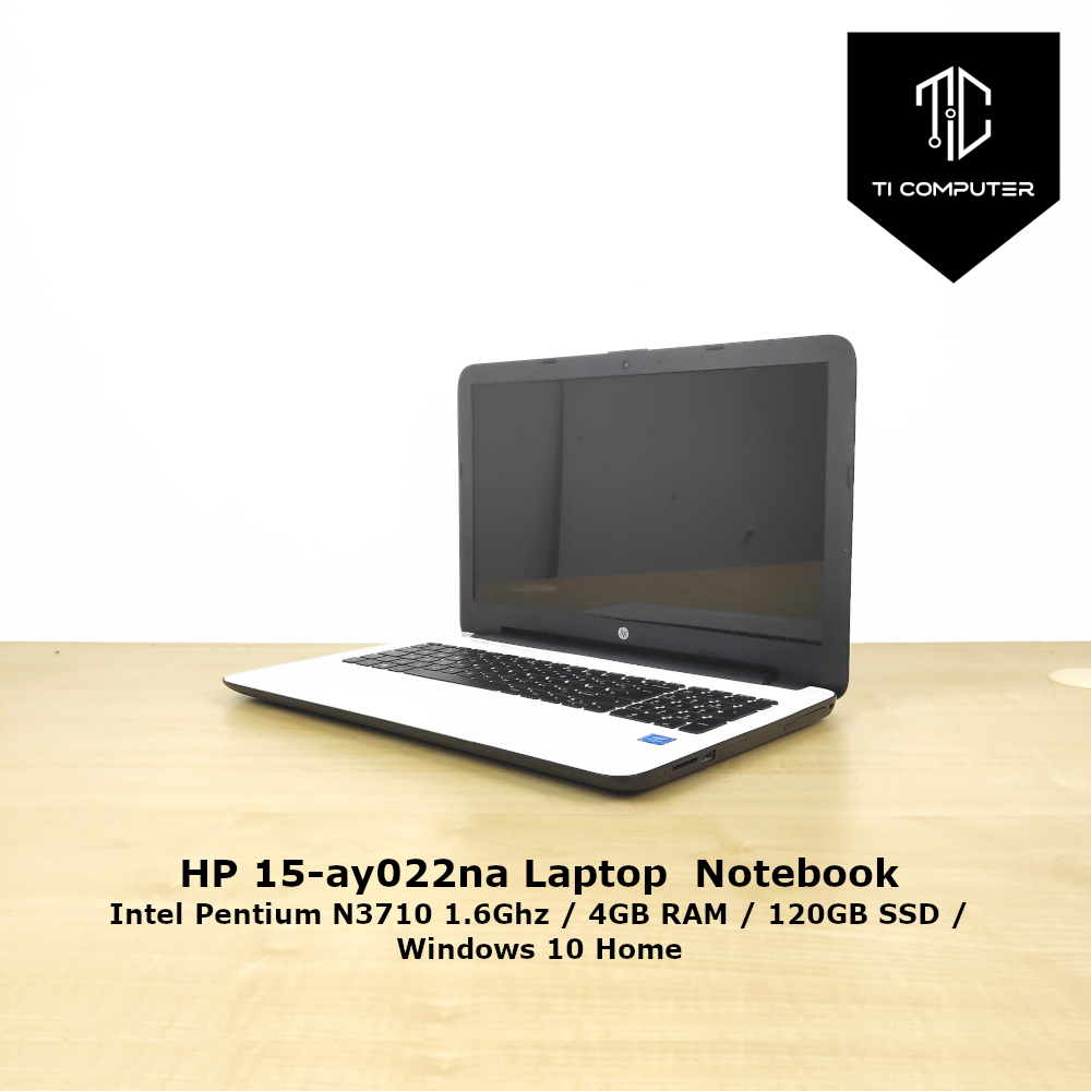 HP 15-ay022na Intel Pentium N3710 4GB RAM 120GB SSD Laptop