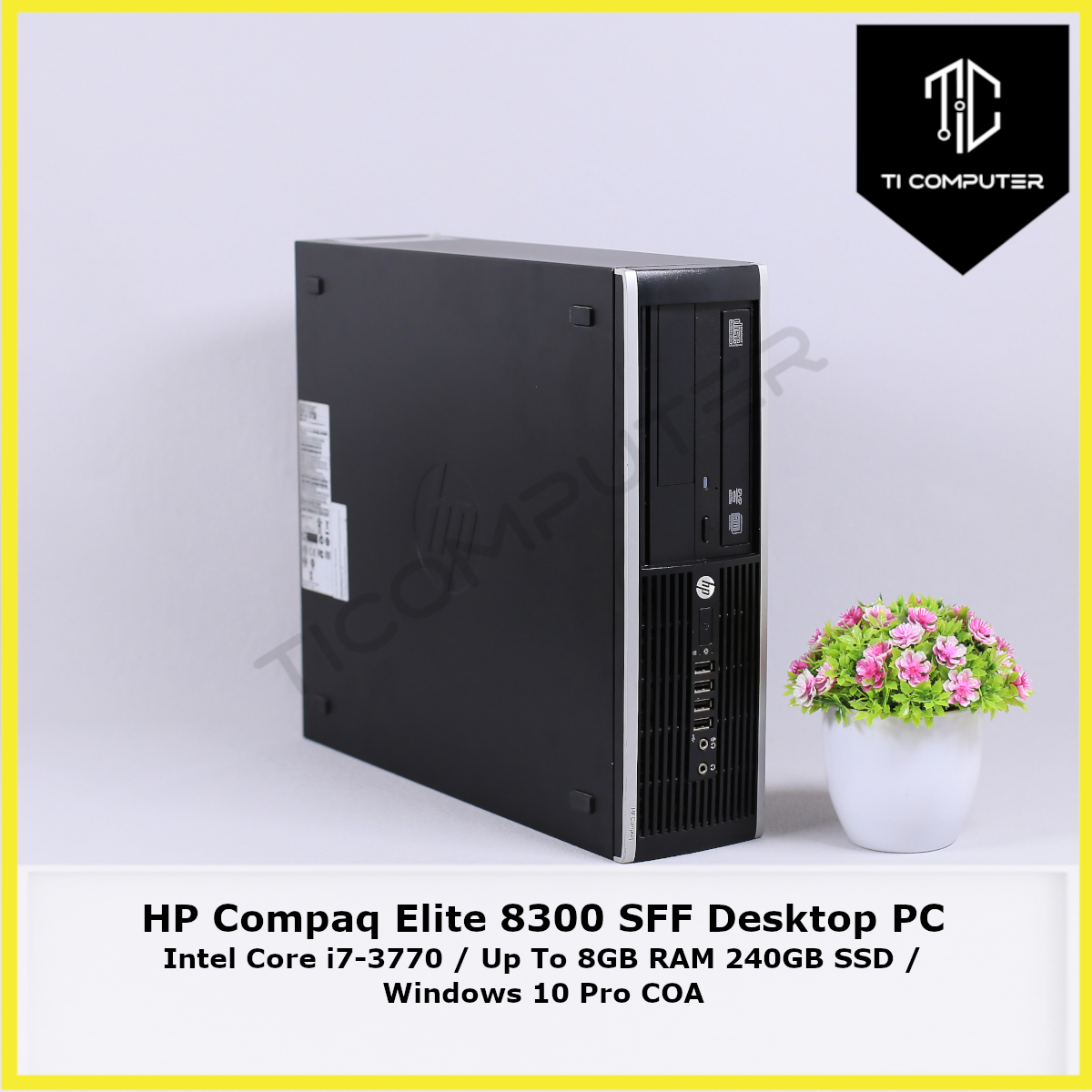 Windowsデスクトップ HP Compaq Elite 8300 SF i7 3770 日本HP Intel Core i7搭載 良品デスクトップ HP Compaq Elite